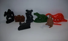 Mold A Rama Wax Mold, Lot of 7, Milwaukee Zoo Chicago Museum Science & Industry