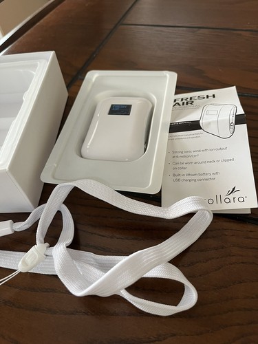 Vollara Fresh Air Personal- Lightweight Portable Air Purifier Read - 第 2/2 張圖片