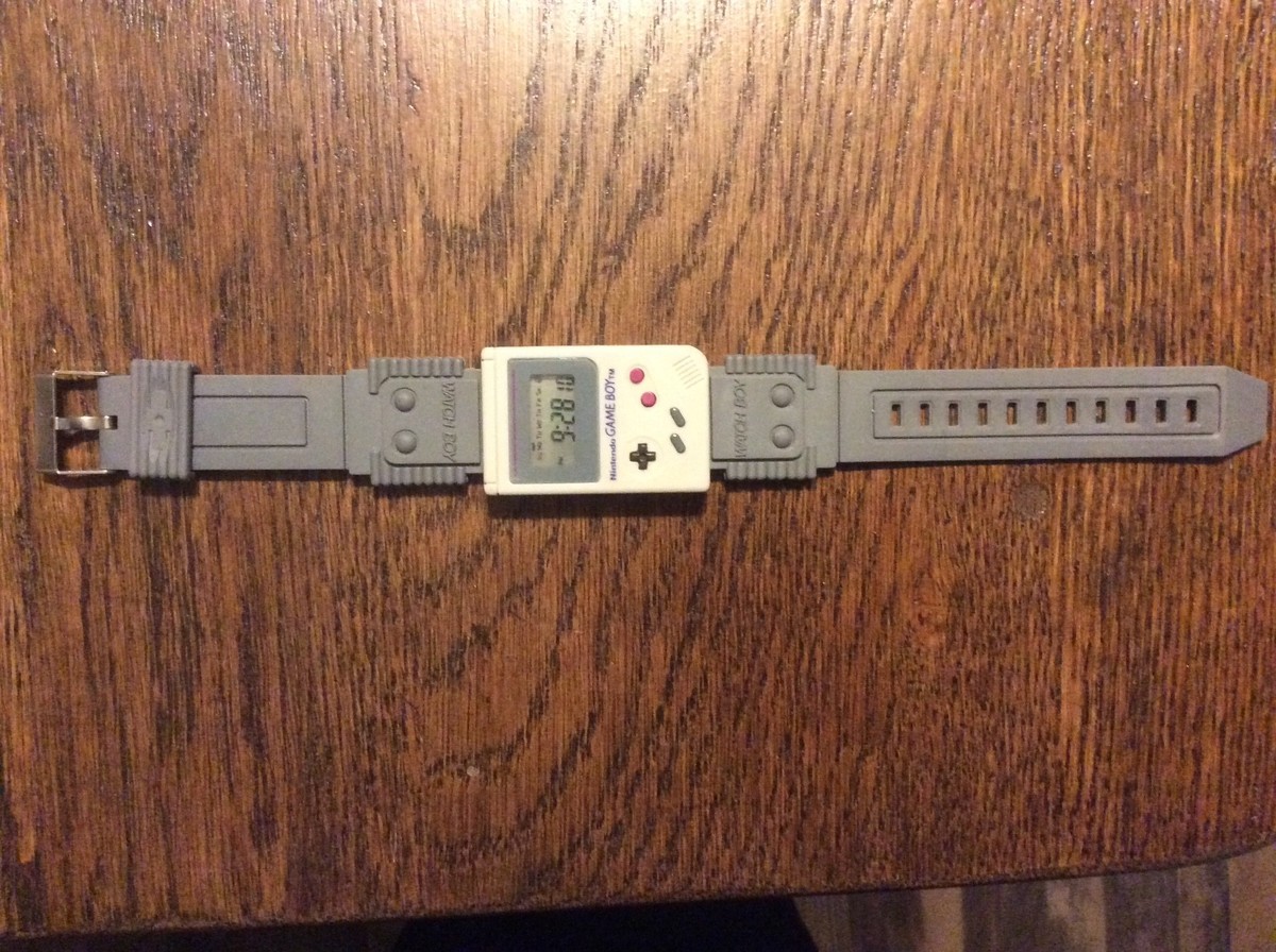 Rare Vintage Nintendo Watch Boy Game Boy Mani 1992 GBE-002 Used