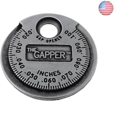 Cta Tools 3235 Heavy-Duty Ramp-Type Spark Plug Gapper - Precision 0.02-0.1 Inch