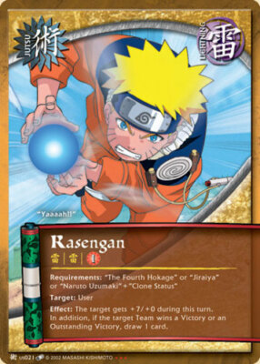 Rasengan - J-US021 - Super Rare - Unlimited Edition - Foil Quest