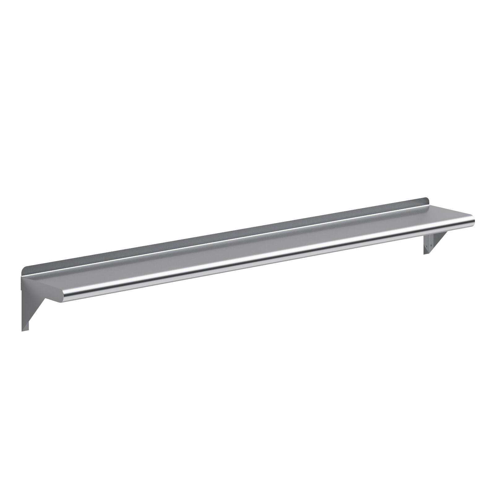 8 in. x 60 in. Stainless Steel Wall Shelf 8x60 Shelving