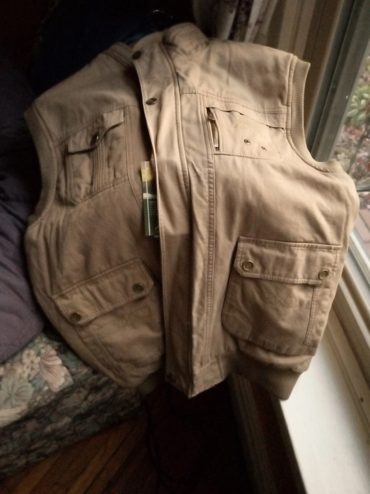 New Jeep Chariot Men's Cargo Vest Multi Pocket Hunting Fishing Utility Vest 4XL
