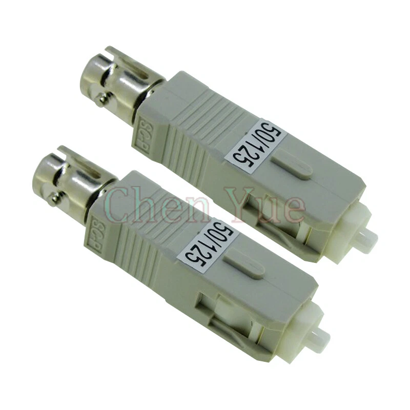 2pcs MM 50/125 ST Female to SC Male Fiber Optic Adapter SM ST-SC Hybrid Adapter - Image 4 of 4