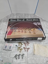21 inches Horse Race Board Game Racing Game Solid Wood with 11 Luxurious Dura...