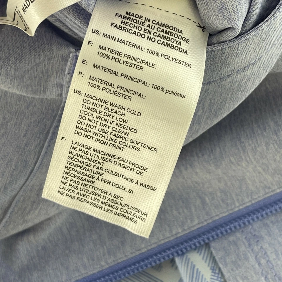 Adidas Golf Purple Reversible Full Zip Wind Jacket Size M - Image 3 of 4