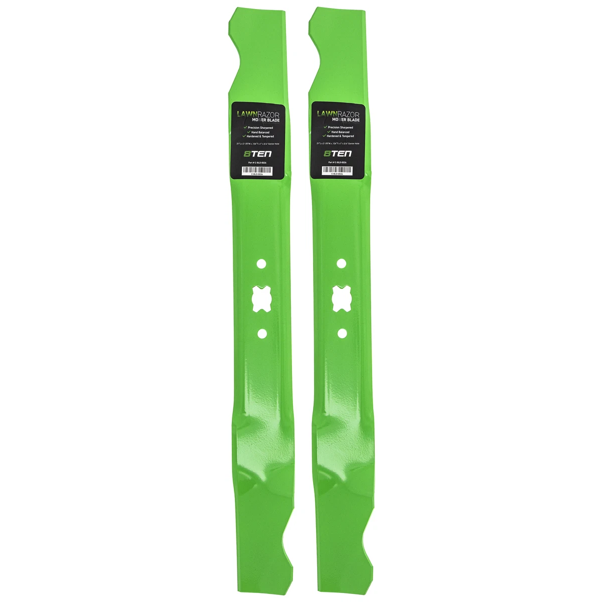 LawnRAZOR Mulching Blade for Cub Cadet SC100 SC500 SC300HW SC500Z CC46ES 2 Pack