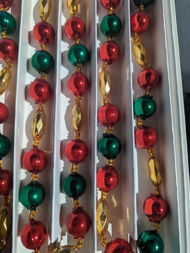 Czech Republic Home For The Holidays Glass Strand Christmas Original Box nov23 - Picture 4 of 13