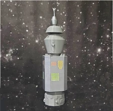 Light-Up Nomad Star Trek.  Slightly over 1:6 Scale, displays well w 12" Figures