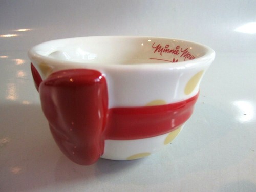 Disney Store ~ MINNIE MOUSE Signature Collection ~ Bow Cup w/Gold Dots - Picture 4 of 6