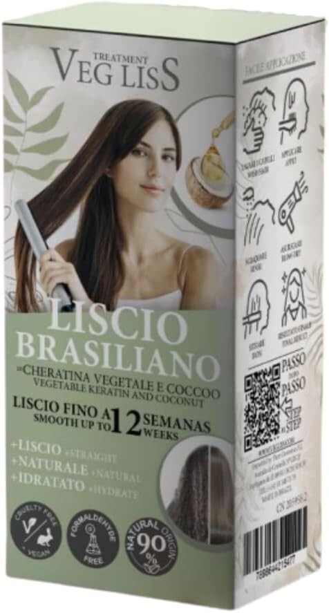Capelli Alisado Vegetal Veg Liss Amazon Veg Liss ActiveShop