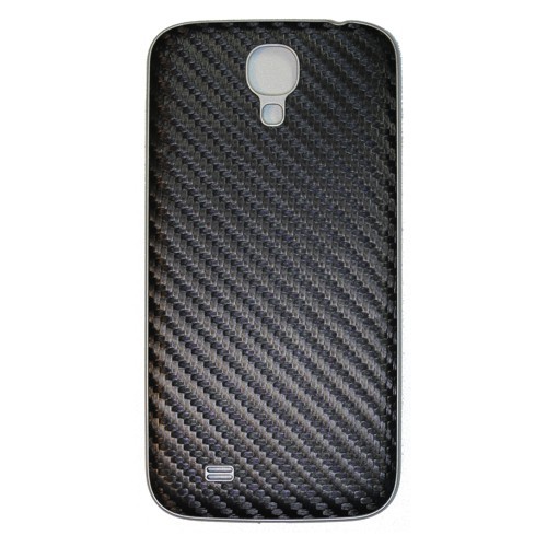 Samsung Galaxy S4 Carbon Rückabdeckung Akkudeckel Deckel schwarz