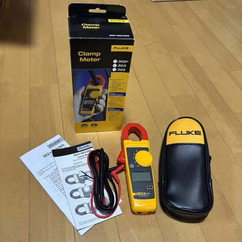 FLUKE 302 Clamp Meter AC400A Digital Multimeter Tester