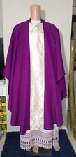 PURPLE CHASUBLE + STOLE