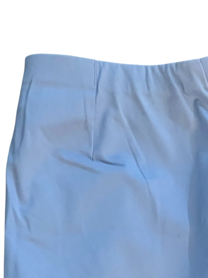 Брюки женские Sigrid Olsen 6 синие зеленые эластичные хлопковые прямые - Изображение 3 из 4