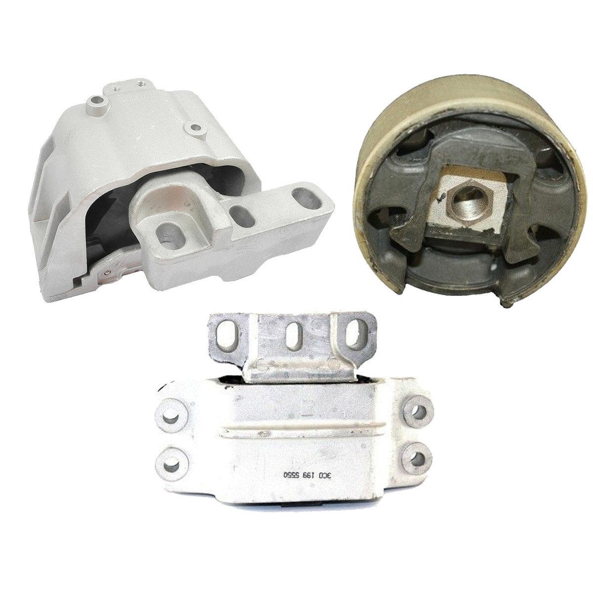 For Volkswagen Jetta GL FWD 1.9L Engine Motor & Trans. Mount Set