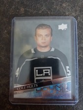 2020-21 Upper Deck Extended Series Young Guns Cole Hults YG RC Card# 724
