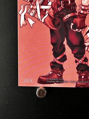 Cloud Strife FINAL FANTASY VII Anniversary Art Museum Card 2