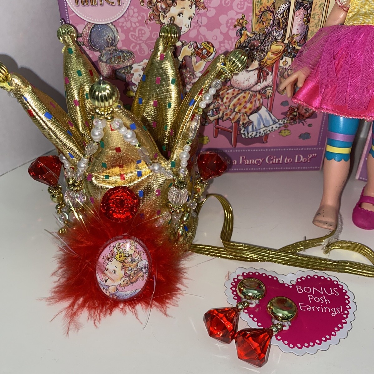 Lot Of Disney Junior Classique Fancy Nancy Doll Puzzles Crown