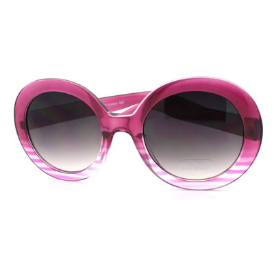 Womens Fashion Sunglasses Oversize Round Designer Frame UV 400