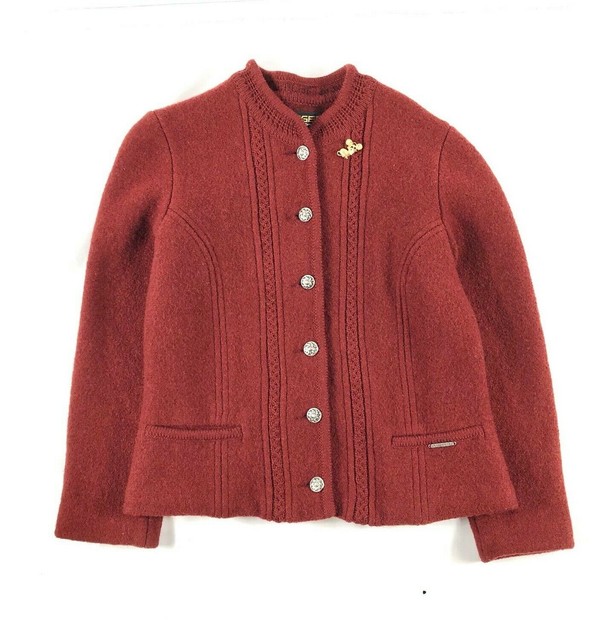 Geiger Tyrol Austria Women’s Boiled Wool Jacket Sz 38, 8 eBay