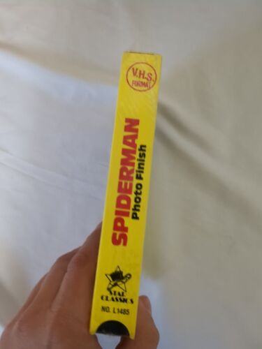 Spiderman Photo Finish VHS Factory Sealed - Picture 3 of 7