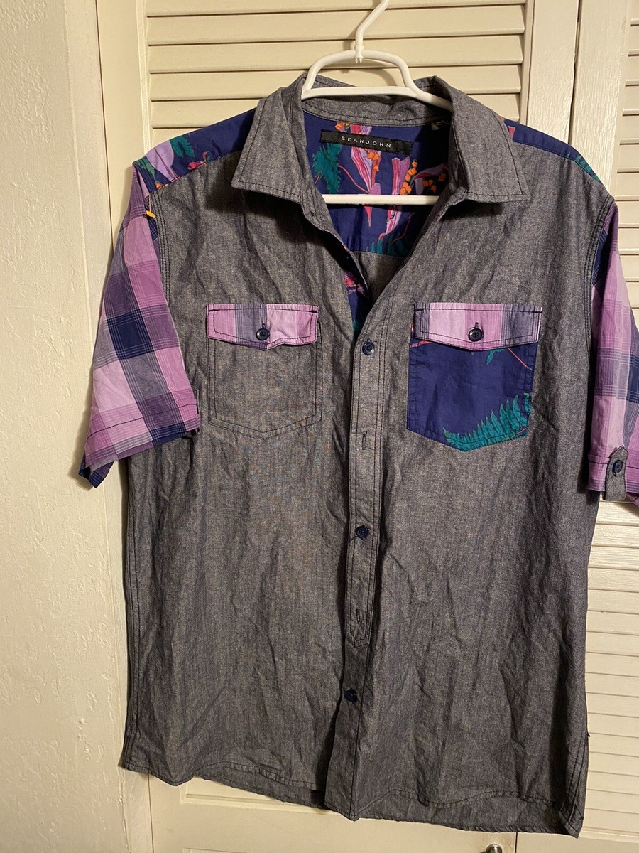 Sean John Sz Large Button Front Top | eBay