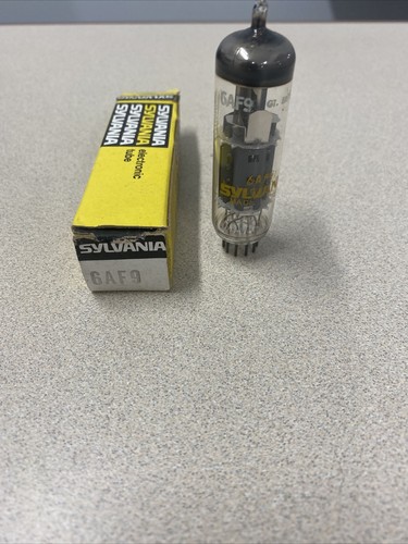VINTAGE SYLVANIA 6AF9 TUBE NOS TESTED