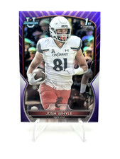 2022 Bowman University Chrome - Josh Whyle #89 Purple Refractor /399 (RC)