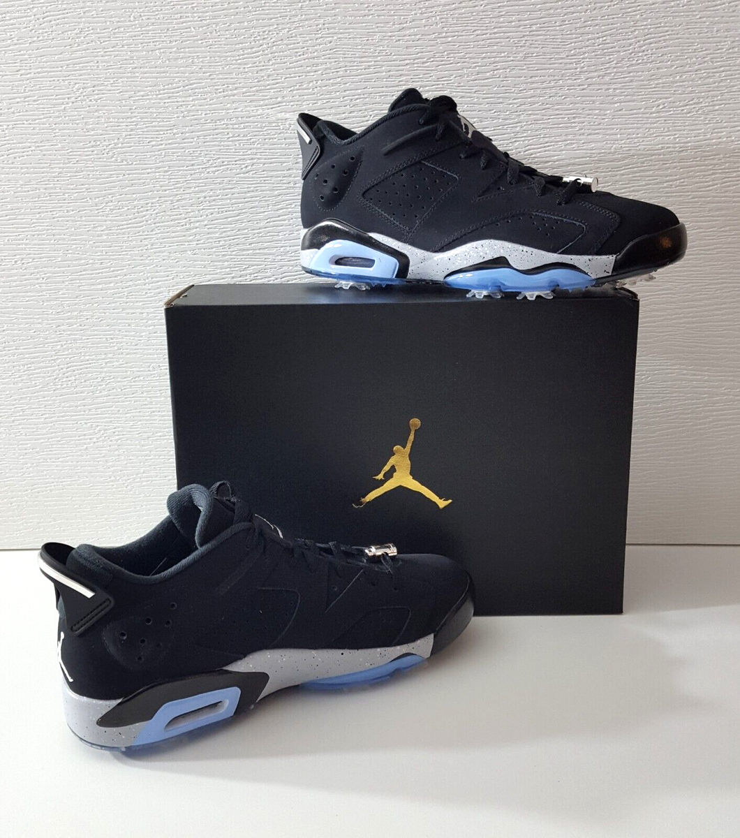 Jordan Retro 6 G NRG P23'' Black/Wolf Grey New Men's Spiked Golf