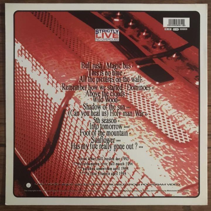 Paul Weller Live Wood Analog Record Lp | eBay