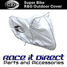 R&G Motorbike Outdoor Cover for Triumph Speed Triple S 2016-2018 Silver