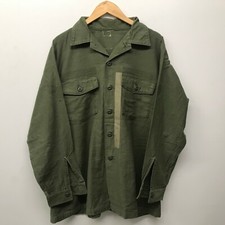 OG107 Fatigue Shirt, 17 1/2 x 34 No Tag US Army 1960's-1970's, J-66