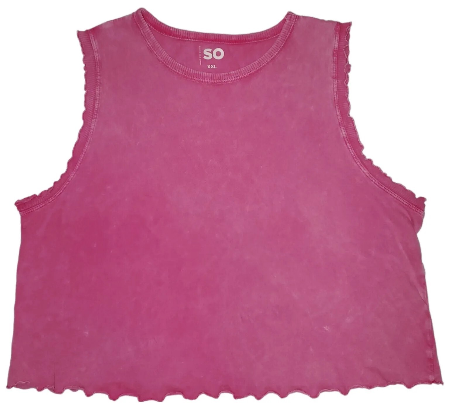 SO Orchid Round Neck Muscle Tank Top Women's Size XXL