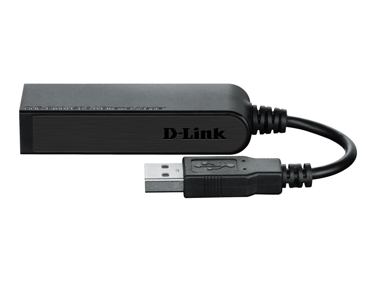 D-Link DUB-E100 Cablato USB Ethernet 100 Mbit/s Nero Nic DUB-E100