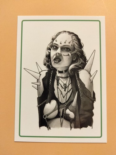 ZOMBIES ed. #1 horror "Face Card" art card B. Winton pack fresh Free Shipping - Picture 35 of 52