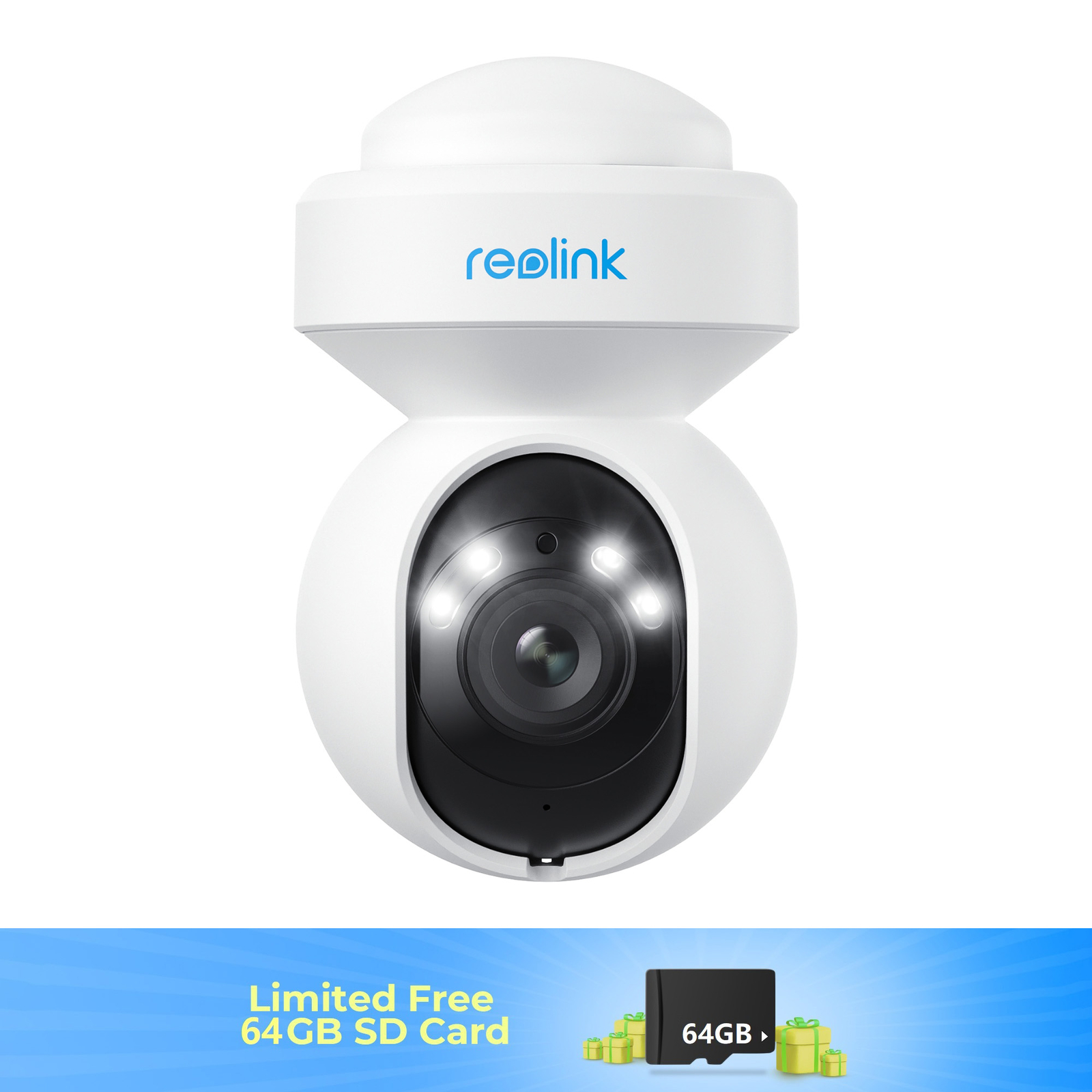 Reolink 4K 8MP PTZ WiFi Security Camera 3X Optical Zoom Spotlight