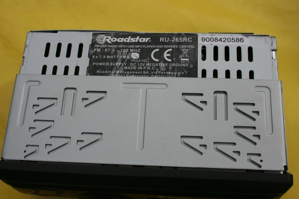 Neues Radio MP3 mit Remotecontrol Roadstar RU-265 RC - Bild 3 von 4