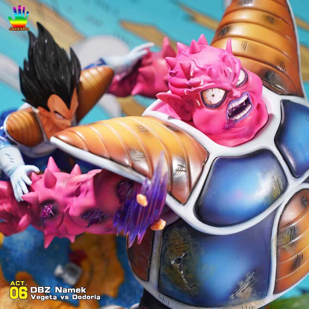 Jacksdo Studio Dragon Ball Namek Vegeta VS Dodoria Resin Jacksdo Studio Dragon Ball Namek Vegeta VS Dodoria Resin