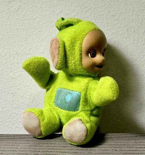 Vintage 1999 Teletubbies Keychain Clip On Backpack Plush Doll DIPSY