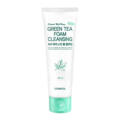 SIDMOOL Well-Being Green Tea Foam Cleansing 120mL