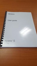 SONY XPERIA S LT26i FULLY PRINTED INSTRUCTION MANUAL USER GUIDE A5 149 PAGES