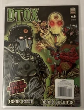 Dtox #0 NM Signed By Frank Forte COA From Heavy Metal Magazine Sci-Fi Post Apoc