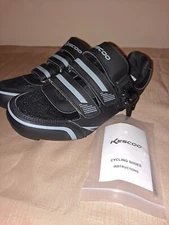 Kescoo Cycling Shoes Unisex Indoor Or Road Bike Shoes Size EU40
