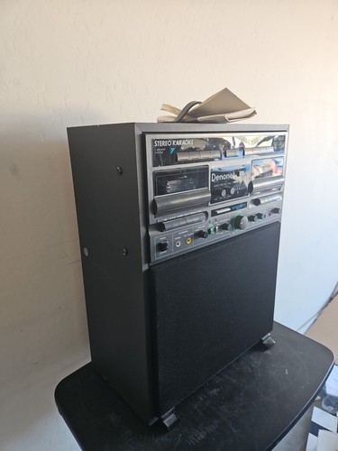 Denonet Double Cassette Karaoke Player Model GP-K860 Rare Limited Works Great - Bild 3 von 5