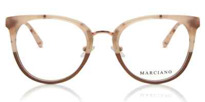 Marciano By Guess GM0351 053 Pink Havana/Brown Plastic Optical 53-21-140