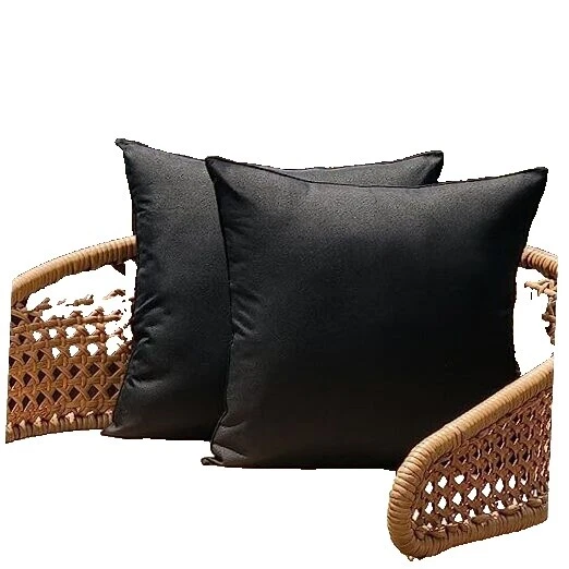 Almohadas de Decoración para el hogar Negro Casa de Campo