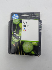 HP 67 3YP29AN Black and Tri-Color Ink Cartridges