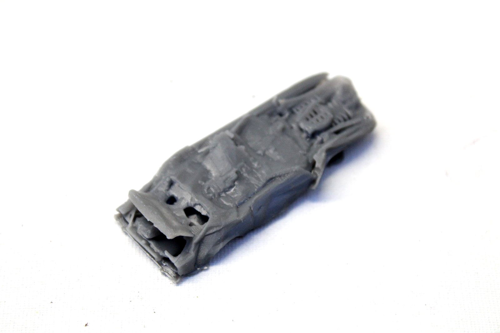 CRUSHED SCRAP YARD CARS MODELS OO 1/76 - UNPAINTED - BULKSCENE - PACK OF 10