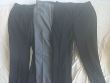 3x Mens Classic Trousers - Worn Few Times - Size 36R - 2x Burton 1x Jack Reid